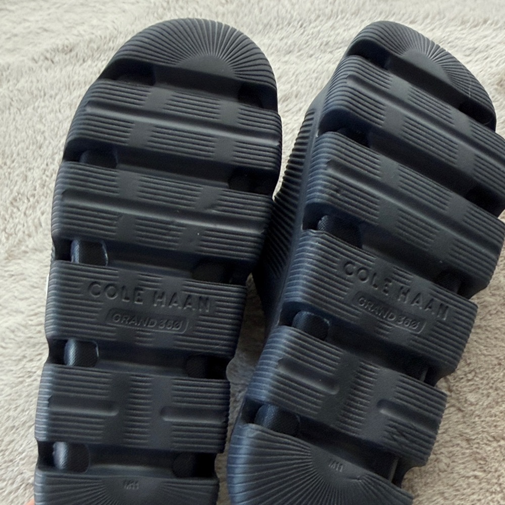 Cole Haan Black Slide Sandals - Picture 6 of 7